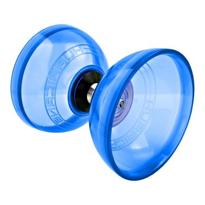 diabolo transparent blue juggling equipment