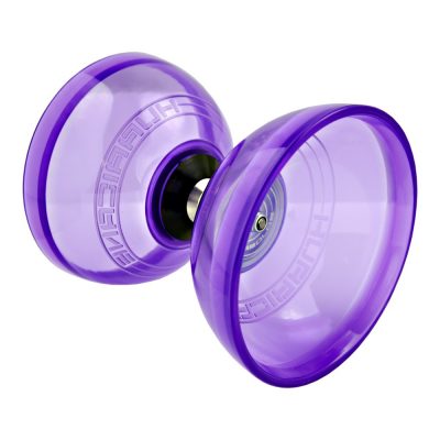 diabolo transparent purple juggling equipment