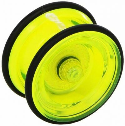Light green transparent yo-yo toy